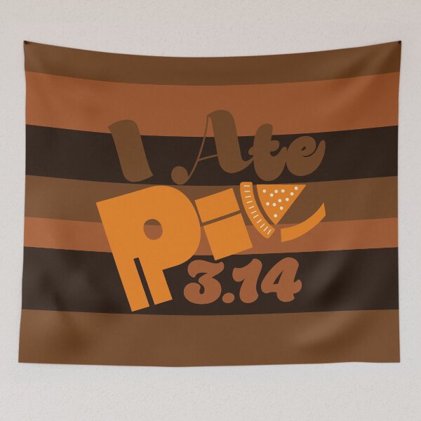 Item preview, I Ate Pi (3.14) Funny Math Pie Slice for Nerds designed and sold by Angelic Gangster.