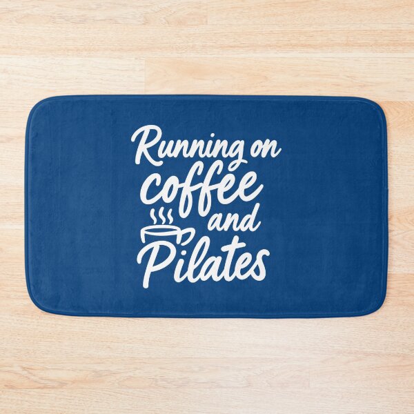 Item preview,  Running On Coffee and Pilates Shirt – Funny Pilates Lover Gift, Caffeine Workout Quote designed and sold by DesignHouse07.