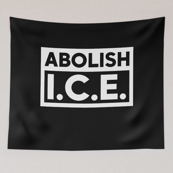 Item preview, Abolish ICE - Support Immigrants designed and sold by PixVib.