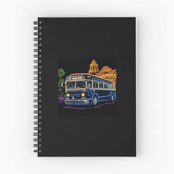 Item preview, Sacramento Transit Authority 121. By Alhambra theater, Sacramento,  Ca  Neon designed and sold by StopRequest.