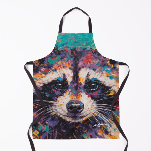 Item preview, Retrato de mapache designed and sold by ArtMailsonCello.