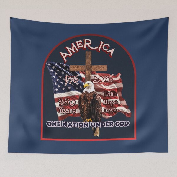 Item preview, One Nation Under God 1776-2026 designed and sold by Tripp Art Studio.