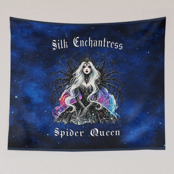 Item preview, Silk Enchantress – Gothic Spider Queen Art designed and sold by MysticOzzy.