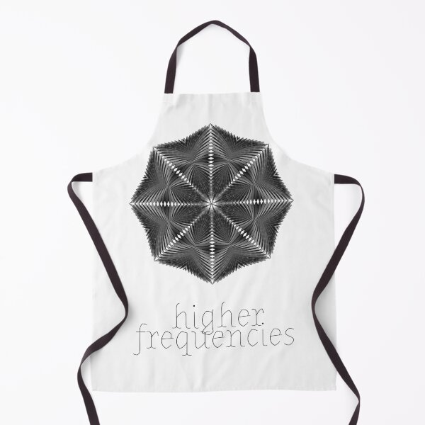 Item preview, HIGHER FREQUENCIES, High Vibe Heart Centered Energy Conscious Print designed and sold by Cosmic Collective Print.