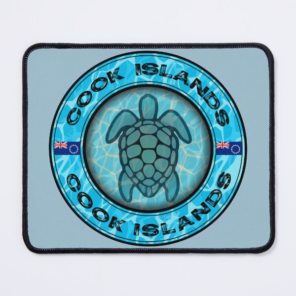 Item preview, Cook Islands sea turtle vintage designed and sold by studioss76.