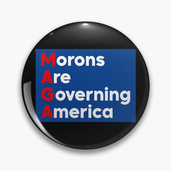 Item preview, Morons Are Governing America - Subtle Anti Maga | FDT designed and sold by PixVib.