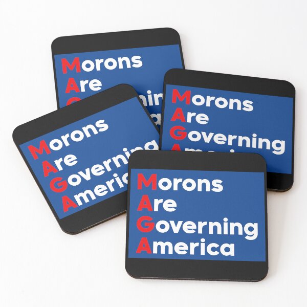 Item preview, Morons Are Governing America - Subtle Anti Maga | FDT designed and sold by PixVib.