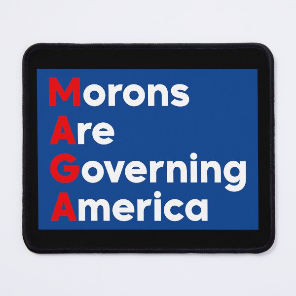 Item preview, Morons Are Governing America - Subtle Anti Maga | FDT designed and sold by PixVib.