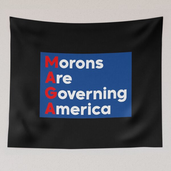 Item preview, Morons Are Governing America - Subtle Anti Maga | FDT designed and sold by PixVib.