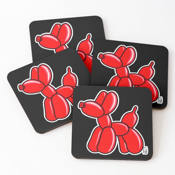 Item preview, Red balloon dog designed and sold by GrungePanda.