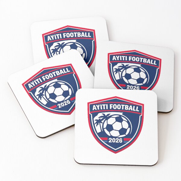 Item preview, Ayiti Football 2026 Fan Badge designed and sold by BrickByDream.