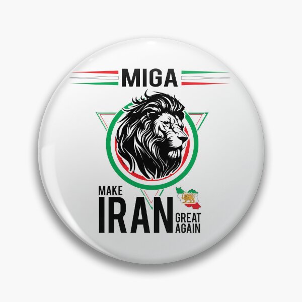 Item preview, Make Iran Great Again Persian Lion Artwork designed and sold by Make Iran Great Again - MIGA Store.