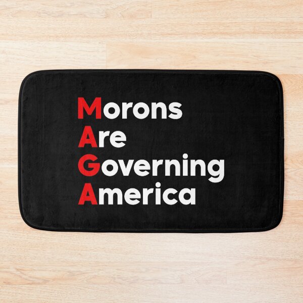 Item preview, Morons Are Governing America - Anti Maga designed and sold by PixVib.