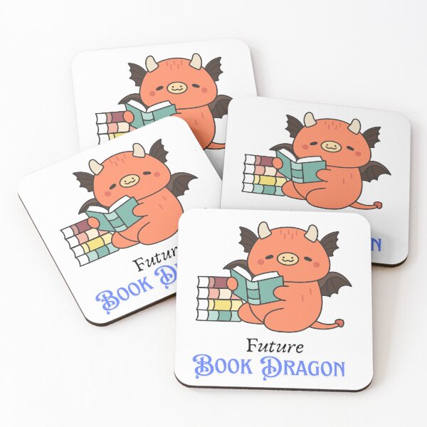 Item preview, book dragon designed and sold by MamaMantaRa3.