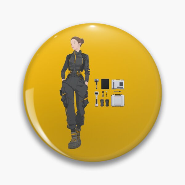 Item preview, Urban Field Technician Female Tactical Gear designed and sold by MYTHIC PEEL STICKERS.