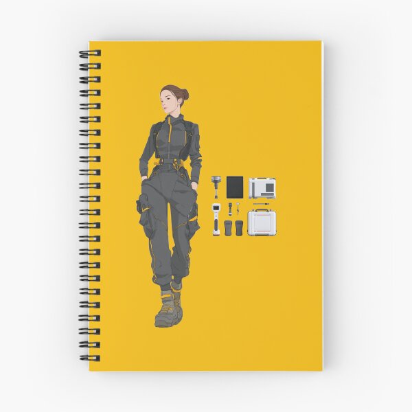 Item preview, Urban Field Technician Female Tactical Gear designed and sold by MYTHIC PEEL STICKERS.