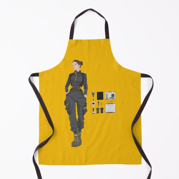 Item preview, Urban Field Technician Female Tactical Gear designed and sold by MYTHIC PEEL STICKERS.