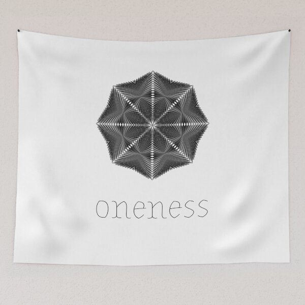 Item preview, ONENESS, High Vibe Heart Centered Energy Conscious People Print  designed and sold by Cosmic Collective Print.