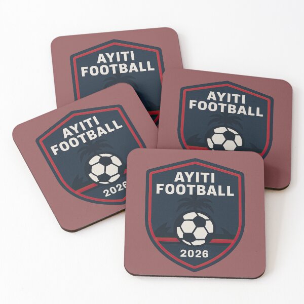 Item preview, Ayiti Football 2026 Night Badge designed and sold by BrickByDream.