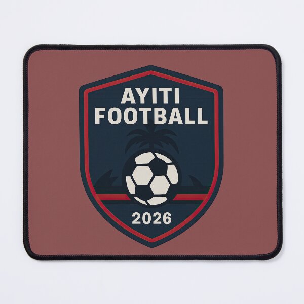 Item preview, Ayiti Football 2026 Night Badge designed and sold by BrickByDream.