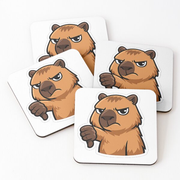 Item preview, Sassy Capybara Thumbs Down designed and sold by YonizaStudio.