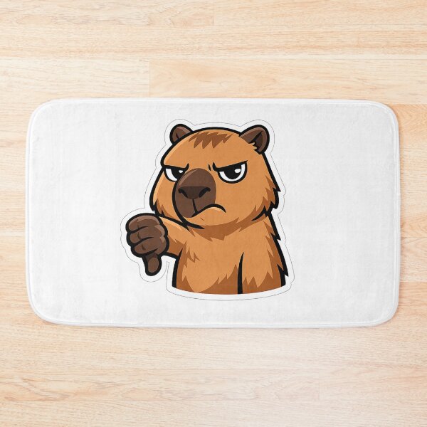 Item preview, Sassy Capybara Thumbs Down designed and sold by YonizaStudio.