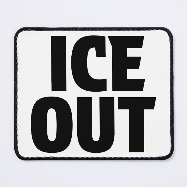 Item preview, ICE OUT OF COMMUNITIES END ABOLISH ICE NO ONE IS ILLEGAL. US ANTI FASCISTS UNITE  designed and sold by Cosmic Collective Print.