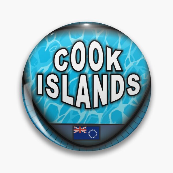 Item preview, Cook Islands emblem water designed and sold by studioss76.