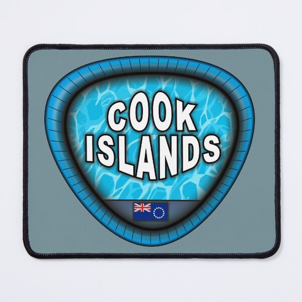Item preview, Cook Islands emblem water designed and sold by studioss76.