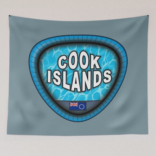 Item preview, Cook Islands emblem water designed and sold by studioss76.