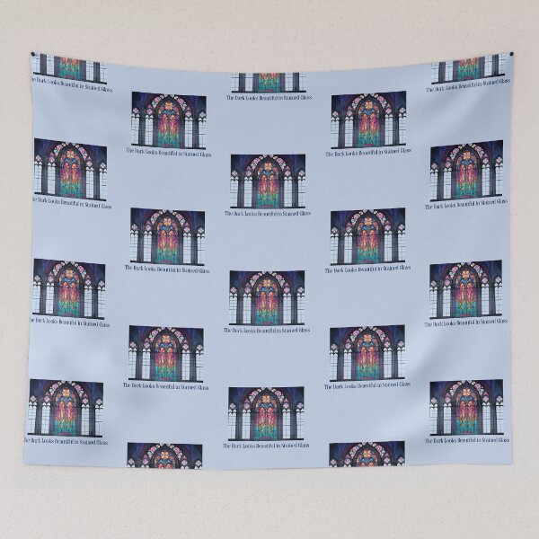 Item preview, Dark Looks Beautiful in Stained Glass Castlecore designed and sold by Sachie's Studio.