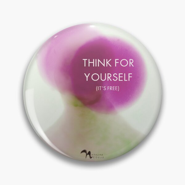 Item preview, Think for yourself (it's free) designed and sold by natashacoulis.