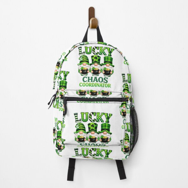 Item preview, St Patrick's Day - Lucky Shamrock Leopard Gnomes Irish designed and sold by gear-posters.