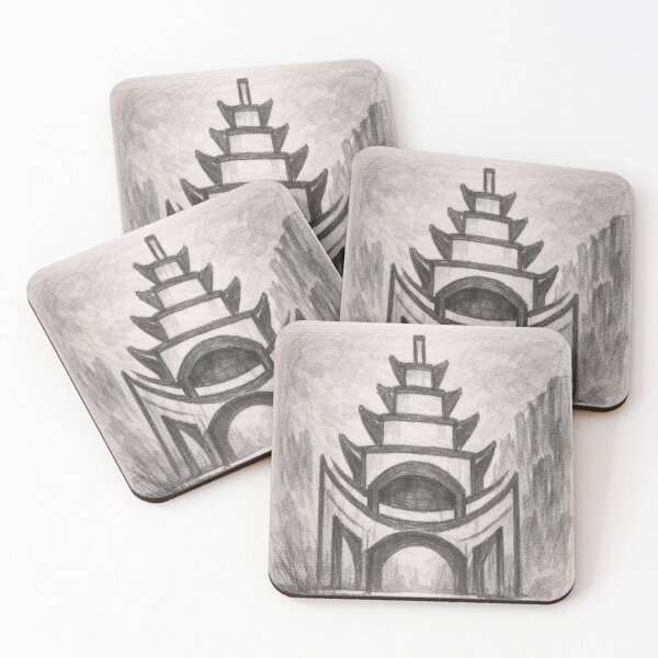 Item preview, Ghost Temple designed and sold by ScaleraStore.