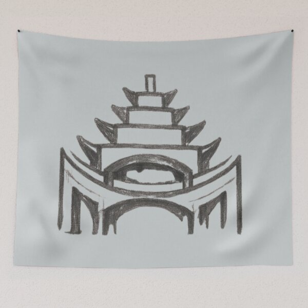 Item preview, Ghost Temple designed and sold by ScaleraStore.