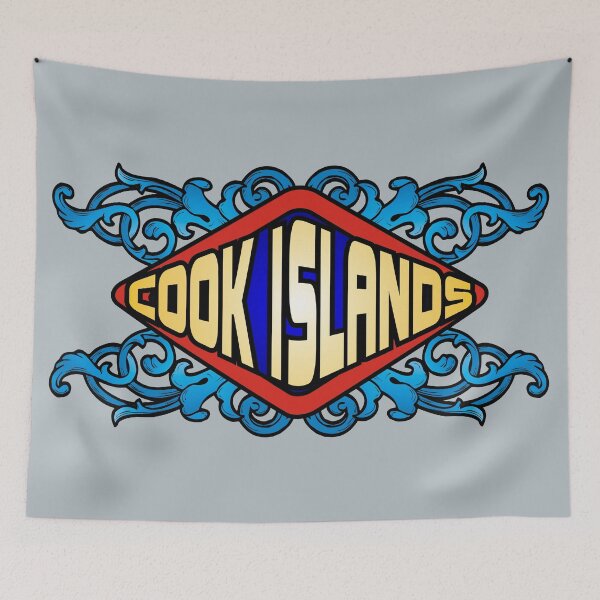 Item preview, Cook Islands retro sign designed and sold by studioss76.