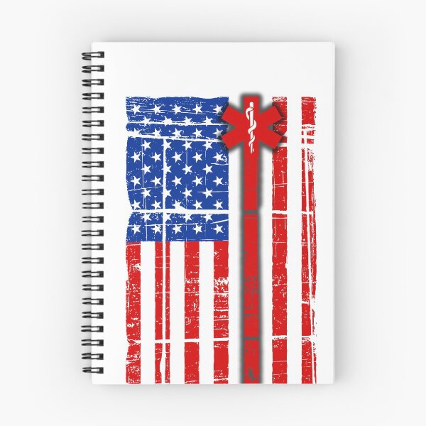 Item preview, Gifts for EMT EMS American Heroic USA FLag designed and sold by djpraxis.