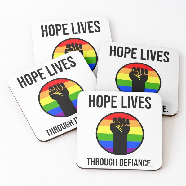 Item preview, Hope lives through defiance  designed and sold by Rachel the Artist .