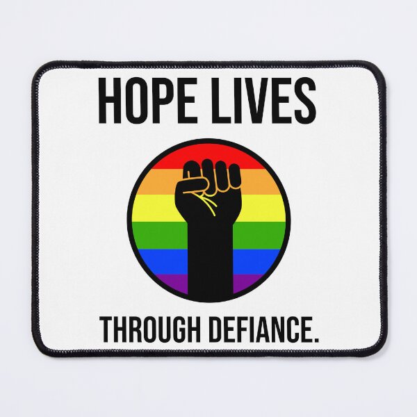 Item preview, Hope lives through defiance designed and sold by Rachel the Artist .