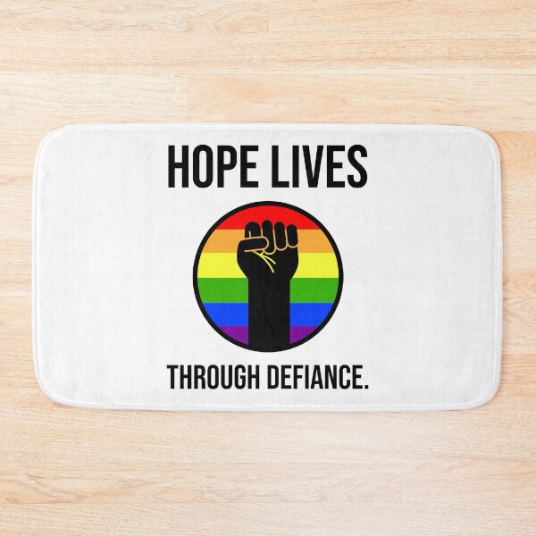 Item preview, Hope lives through defiance  designed and sold by Rachel the Artist .