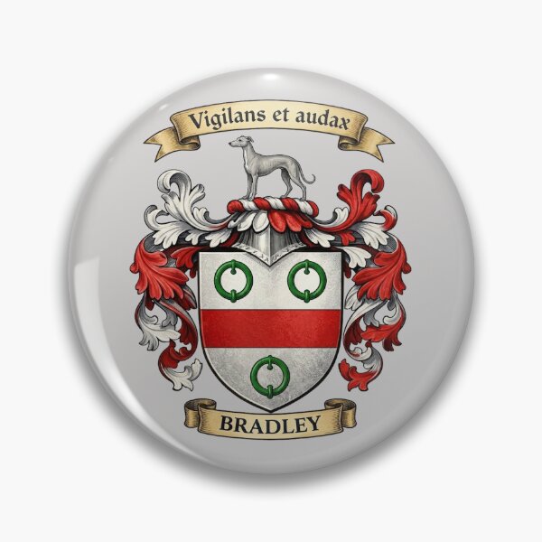 Item preview, The Bradley Family Coat of Arms designed and sold by BagTown Clans.