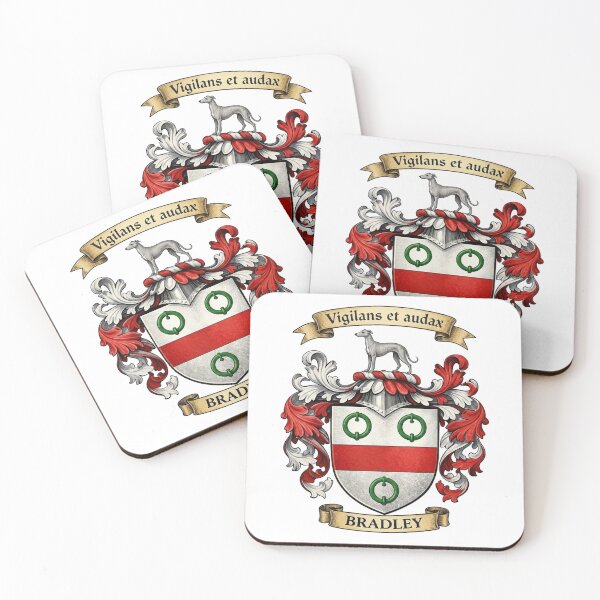 Item preview, The Bradley Family Coat of Arms designed and sold by BagTown Clans.