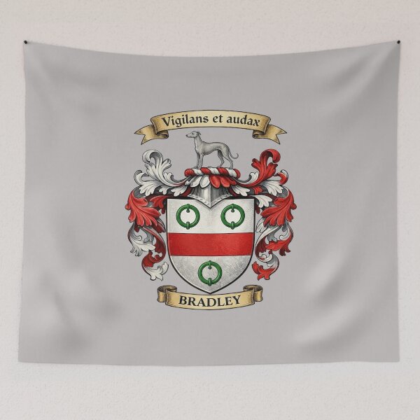 Item preview, The Bradley Family Coat of Arms designed and sold by BagTown Clans.