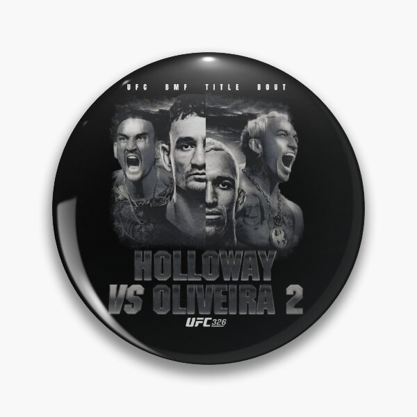 Item preview, UFC 326 Holloway Vs. Oliveira 2 Match Up Portraits designed and sold by JeyVel.