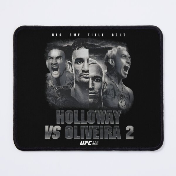 Item preview, UFC 326 Holloway Vs. Oliveira 2 Match Up Portraits designed and sold by JeyVel.