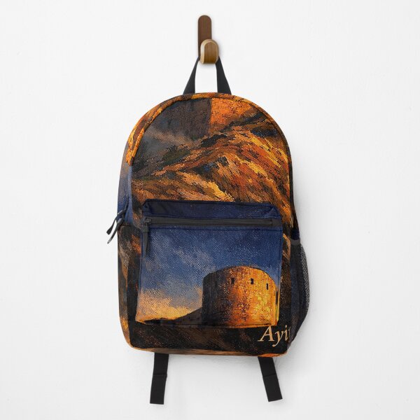 Item preview, Ayiti 1804 Citadelle Sunset Painting designed and sold by BrickByDream.