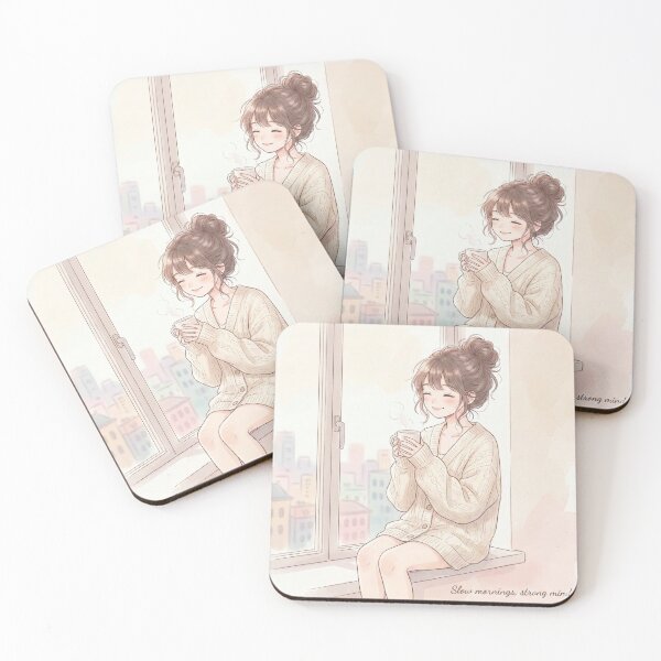 Item preview, Slow Mornings, Strong Mind designed and sold by Valdesignn.
