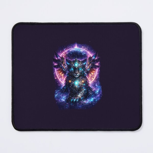 Item preview, Neon Night Jaguar Cyber Nahual designed and sold by MexaPixel.