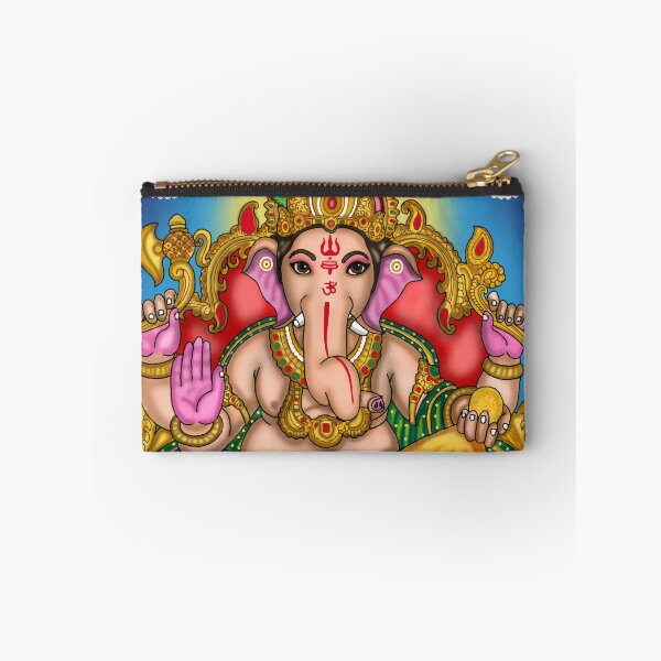 Item preview, Lord Ganesha Art – Divine Elephant God Spiritual Illustration designed and sold by Harshit_Digital_Arts.