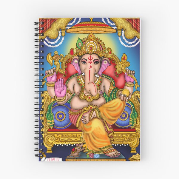 Item preview, Lord Ganesha Art – Divine Elephant God Spiritual Illustration designed and sold by Harshit_Digital_Arts.